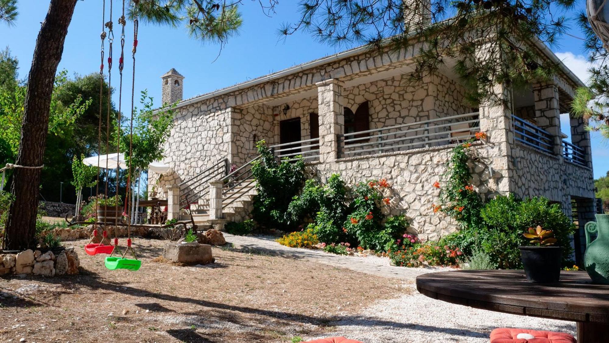 Fterini Apartments Sterna & Alletri Agios Leon ภายนอก รูปภาพ