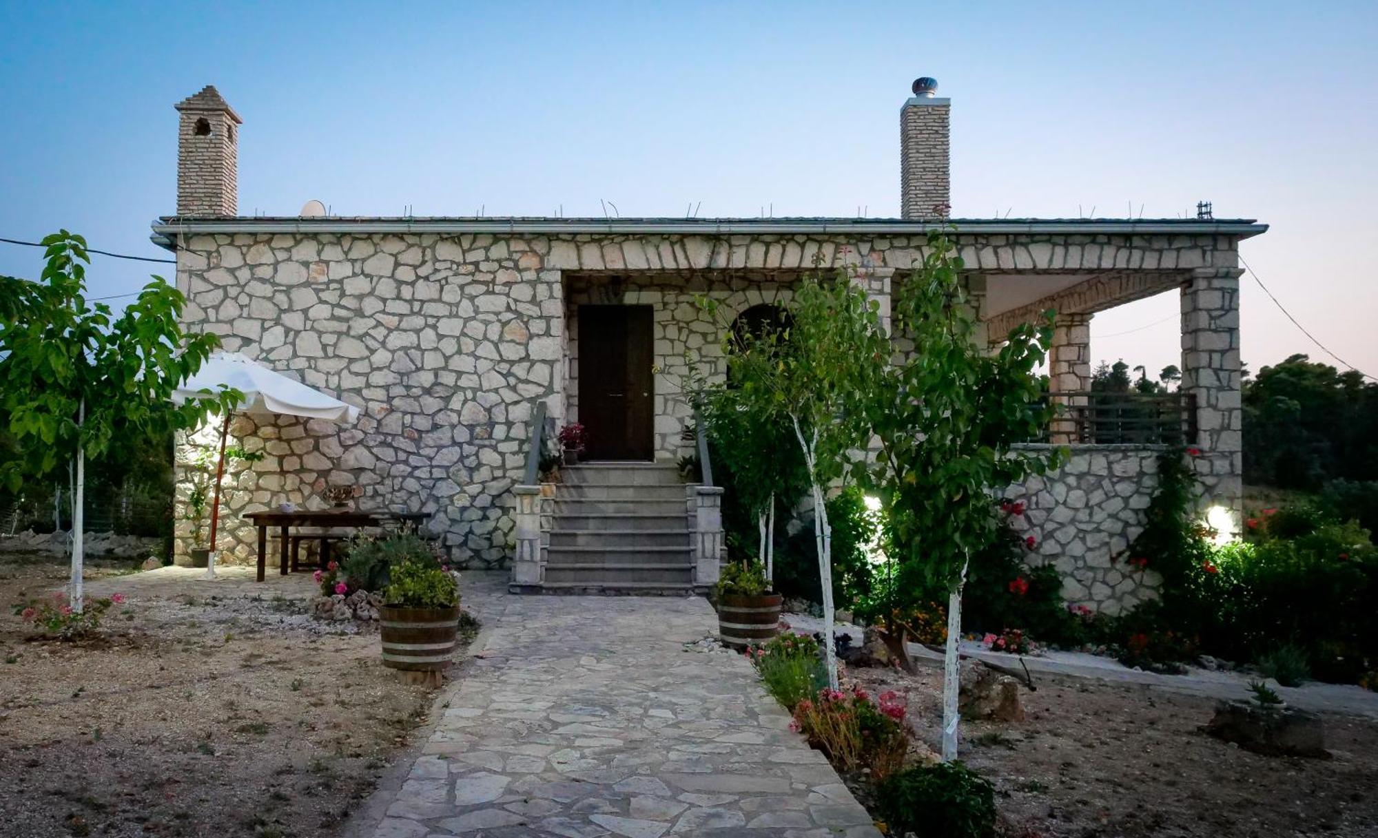 Fterini Apartments Sterna & Alletri Agios Leon ภายนอก รูปภาพ