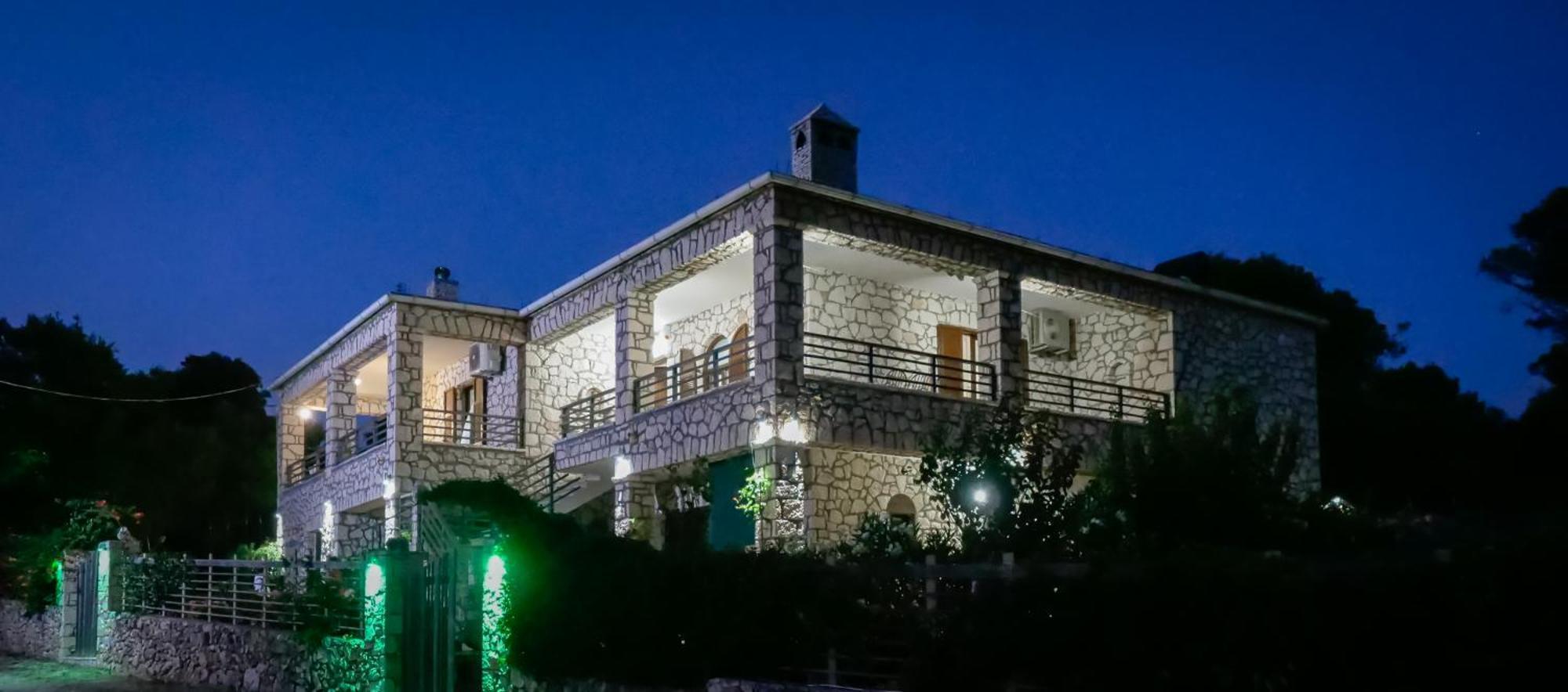 Fterini Apartments Sterna & Alletri Agios Leon ภายนอก รูปภาพ